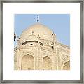 Taj Mahal Close Up Framed Print