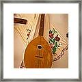 Tamburica Croatian Traditional Music Instrument Framed Print