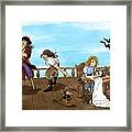 Tammy And The Pirates Framed Print