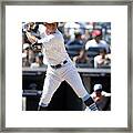 Tampa Bay Rays V New York Yankees Framed Print