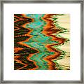 Tampa Reflection Abstract I Framed Print