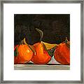 Tangerine Party Framed Print