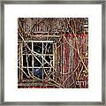 Tangled Up In Time Framed Print