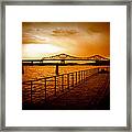 Tappan Zee Bridge Framed Print