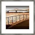 Tappan Zee Bridge Ix Framed Print