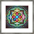 Taurus New Moon Mandala - 2013 Framed Print