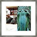 Temple Guardian Framed Print