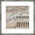 Temple Of Hatsepsut In Egypt Framed Print