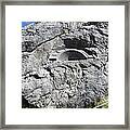 Temple Of The Moon Framed Print