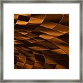 Temporal Chessboard Framed Print