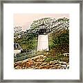 Ten Pound Lighthouse Framed Print