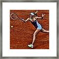 Tennis Star Maria Sharapova Framed Print