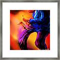 Tenors Groove Framed Print