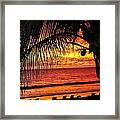 Tequila Sunset Framed Print