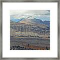 Teton Canyon Shelf Framed Print