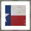 Texas Flag Framed Print