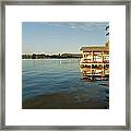 Texas Hill Country Lake Framed Print