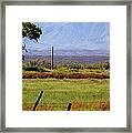 Texas Landscape 16095 Framed Print