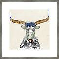 Texas Longhorn Framed Print