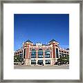 Texas Rangers Ballpark In Arlington Framed Print