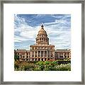 Texas State Capitol Ii Framed Print
