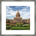 Texas State Capitol Framed Print