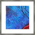 Texture And Color Bas-relief Sculpture #5 Framed Print