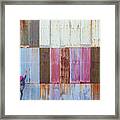 Textures Framed Print