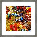 Thai Market Day Framed Print