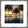 Thai Sunset Framed Print