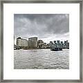 Thames Riverboat Framed Print