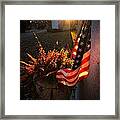 Thank You For Serving Framed Print