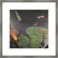 That Which I Greatly Feared Has Come Upon Me Framed Print