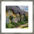 Thatched Cottages Minster Lovell Oxfordshire Framed Print