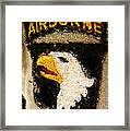 The 101st Airborne Emblem Painting Framed Print