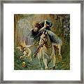The Abduction In Cairo Framed Print
