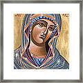 The Andronicus Icon Of The Mother Of God Consoler Of Women 123 Framed Print