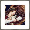 The Angel And The Dove Framed Print