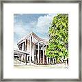 The Angles Of A Modern Architecture Framed Print