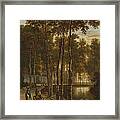 The Avenue Of Birches Framed Print