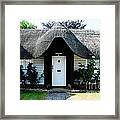 The Barn House Door Nether Wallop Framed Print