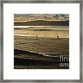 The Beach At Mounts Bay Framed Print