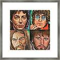 The Beatles Quad Framed Print