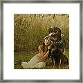 The Beauty And Beast Framed Print
