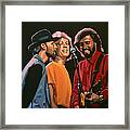 The Bee Gees Framed Print