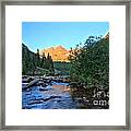 The Bells And The Creek Framed Print