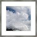 The Big Splash Framed Print