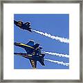The Blue Angels In Action 5 Framed Print