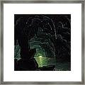 The Blue Grotto Framed Print