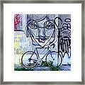 The Blue Meenie Lookin At You Framed Print